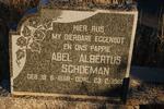SCHOEMAN Abel Albertus 1868-1960