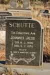 SCHUTTE Johannes Jacob 1896-1976