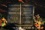VUUREN Daniel, Janse van 1921-2006 & Anna C. OBERHOLZER 1930-