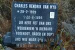 WYK Charles Hendrik, van 1928-1994
