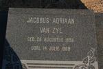 ZYL Jacobus Adriaan, van 1896-1968