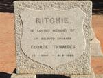 RITCHIE George Thwaites 1884-1965