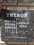 THERON Schalk Willem Burger 1937-2007 & Cornelia Maria 1935-