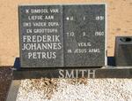 SMITH Frederik Johannes Petrus 1891-1960