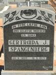 SPANGENBERG Gertruida J. 1893-1973