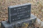 WET Elizabeth Louise, de nee HARDING 1901-1934