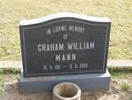 MANN Graham William 1911-1990