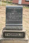 THORROLD Harry -1945