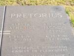 PRETORIUS Andries Jacobus Petrus 1911-1995 & Aletta Catharina 1918-1994