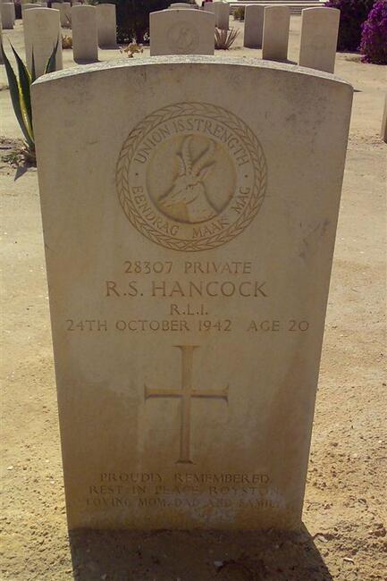 HANCOCK R.S. -1942