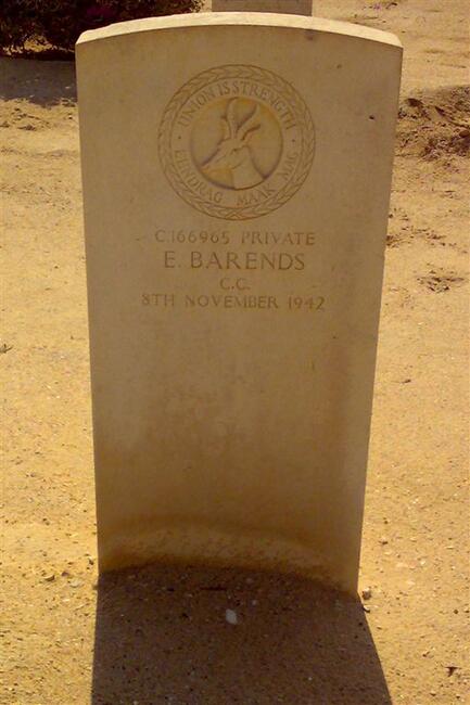 BARENDS E. -1942