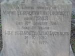 LUCKHOFF Marie Elizabeth nee FISMER -1941 :: LUCKHOFF Lily Elizabeth 1910-1978