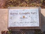 SMITH Martha Elizabeth nee HARPER 1861-1932