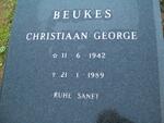 BEUKES Christiaan George 1942-1989
