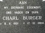 BURGER Charl 1921-1984
