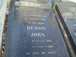HARNEY Dennis John 1964-1986