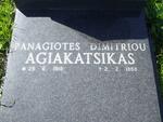 AGIAKATSIKAS Panagiotes Dimitriou 1918-1988
