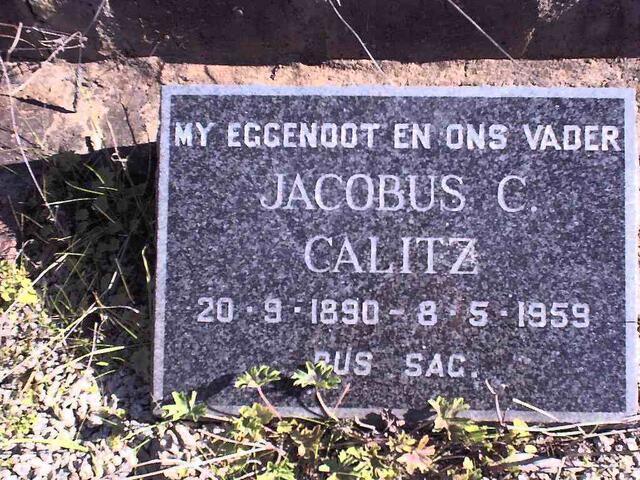 CALITZ Jacobus C. 1890-1959