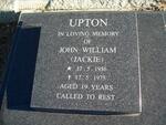 UPTON John William 1856-1975