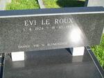 ROUX Evi, le 1924-1980
