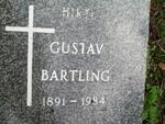 BARTLING Gustav 1891-1984