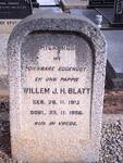 BLATT Willem J.H. 1913-1956