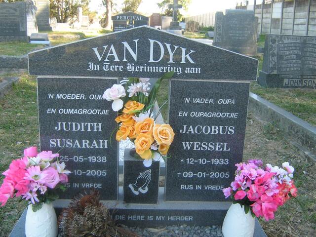 DYK Jacobus Wessel, van 1933-2005 & Judith Susarah 1938-2005 