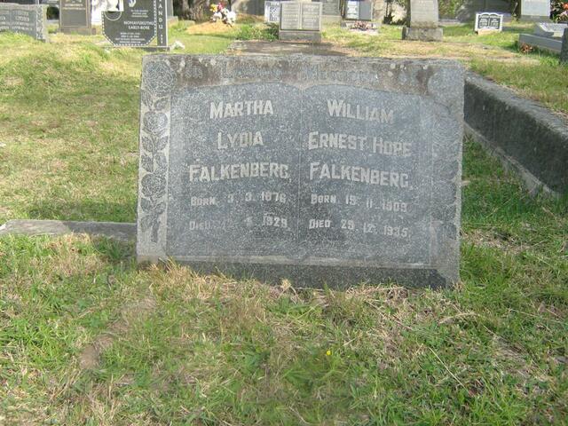 FALKENBERG Ernest Hope 1909-1935 & Martha Lydia 1876-1909 