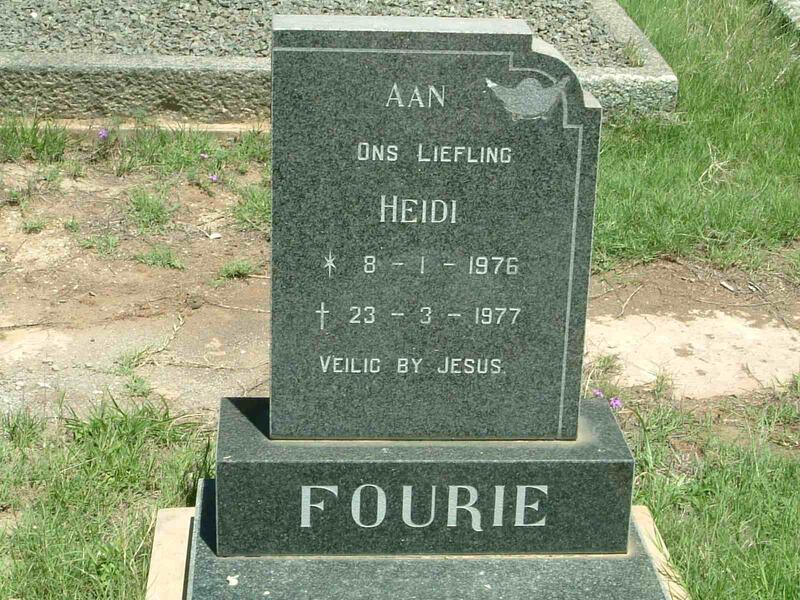 FOURIE Heidi 1976-1977
