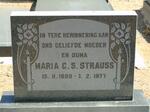 STRAUSS Maria C.S. 1889-1977