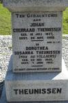 THEUNISSEN Johan Coenraad 1837-1908 & Dorothea Susanna DE VILLIERS 1849-1914