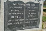 ? Bertie 1887-1953 & Hepsie 1899-1971
