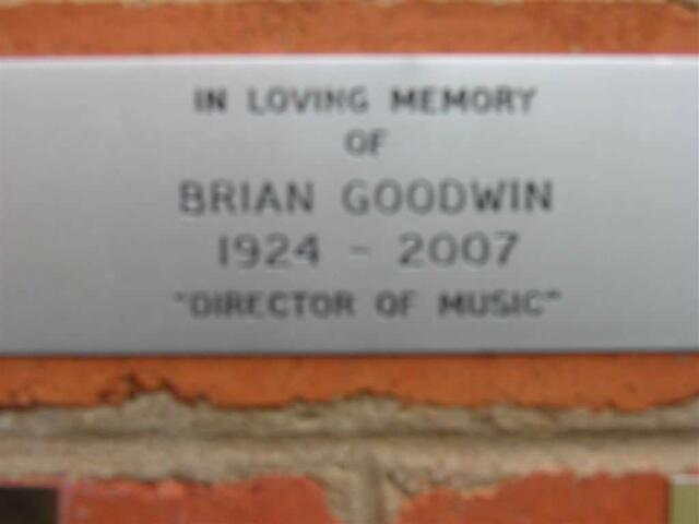 GOODWIN Brian 1924-2007