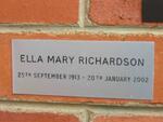 RICHARDSON Ella Mary 1913-2002
