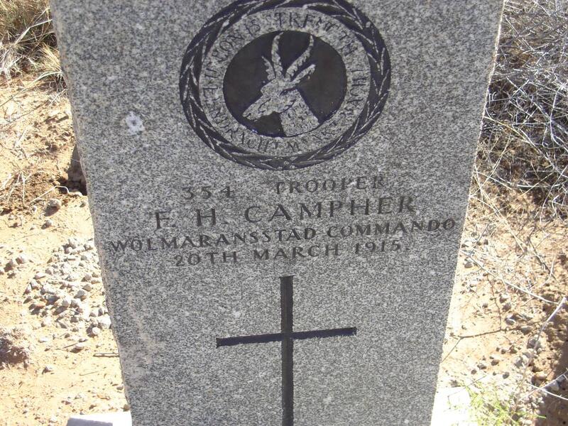 CAMPHER F.H. -1915