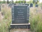 WAGNER Susara Aletta 1886-1969