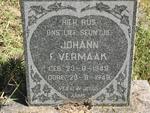 VERMAAK Johann F. 1949-1949