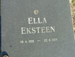 EKSTEEN Ella 1926-1997