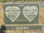 FOURIE Daniel Gerhardus 1888-1961 & Isabella Maria 1908-1995