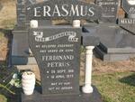 ERASMUS Ferdinand Petrus 1918-1977