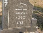 UYS Johanna C. 1916-1994