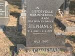 SCHOEMAN Stephanus 1926-1972