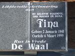 WAAL Tina, de 1941-1999