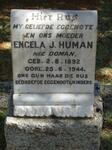 HUMAN Engela J. nee DOMAN 1892-1944
