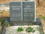 SCHEEPERS Christiaan Frederik 1922-2004 & Anna Petronella CILLIERS 1915-2004
