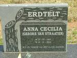 ENDTELT Anna Cecilia nee VAN STRAATEN 1963-2002