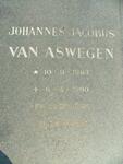 ASWEGEN Johannes Jacobus, van 1963-1990