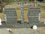 WESSELS Christiaan 1919- & Magrietha 1921-1999