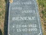 BENEKE Daniel Jacobus 1922-1995