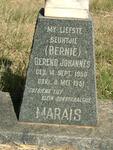 MARAIS Berend Johannes 1950-1951